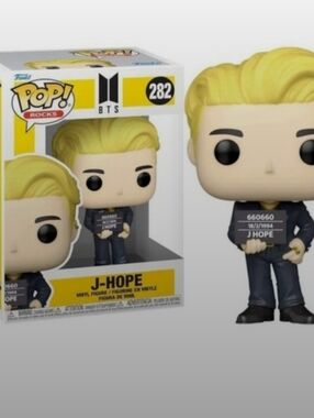 BTS J-Hope Funko Butter #282 Pop Rocks  Boy Band Vinyl Figurine 4 " NIB